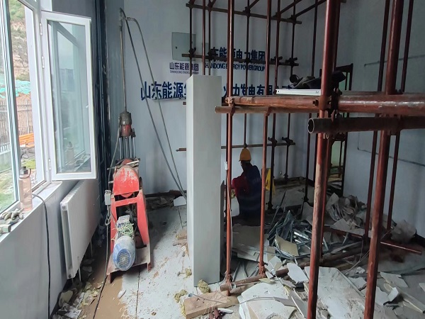 海伦厂房基础沉降注浆加固